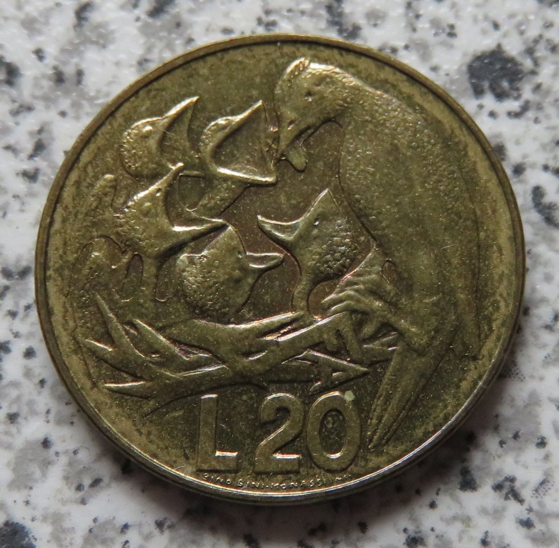  San Marino 20 Lire 1975   