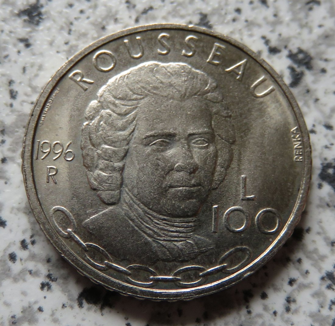  San Marino 100 Lire 1996   