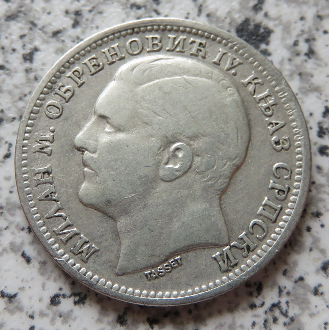  Serbien 1 Dinar 1879   
