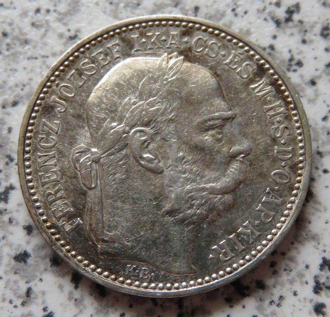  Ungarn 1 Korona 1894   