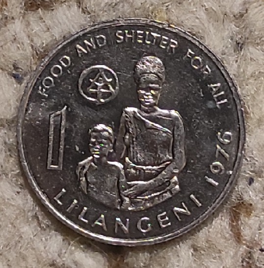  Swaziland 1 Lilangeni 1976, FAO - Nahrung und Schutz für alle   
