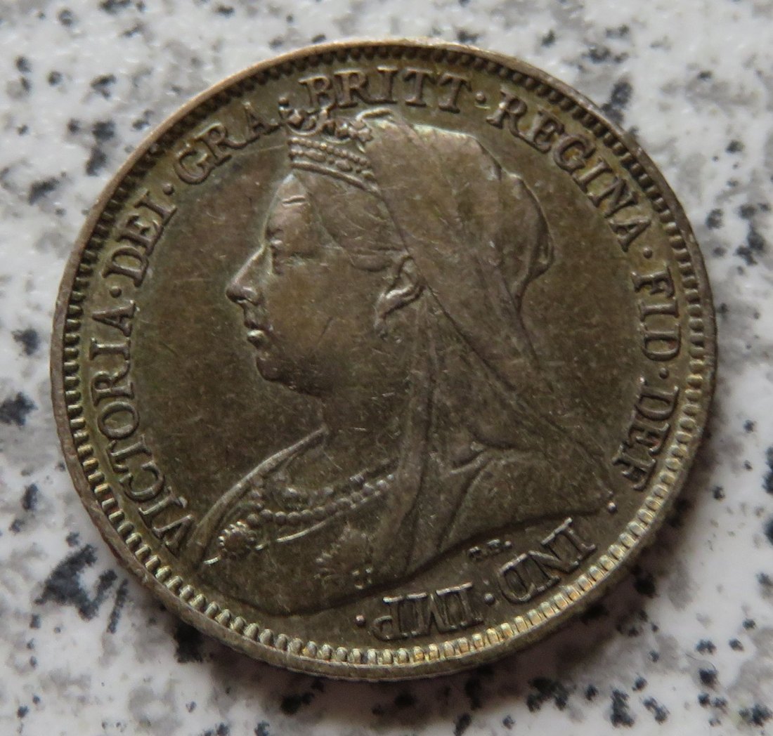  Großbritannien 6 Pence 1899   