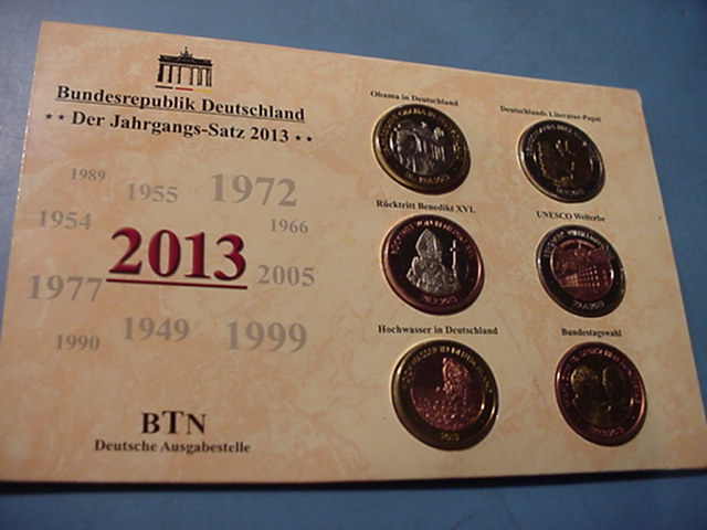 BRD Jahrgangs-Satz 2013