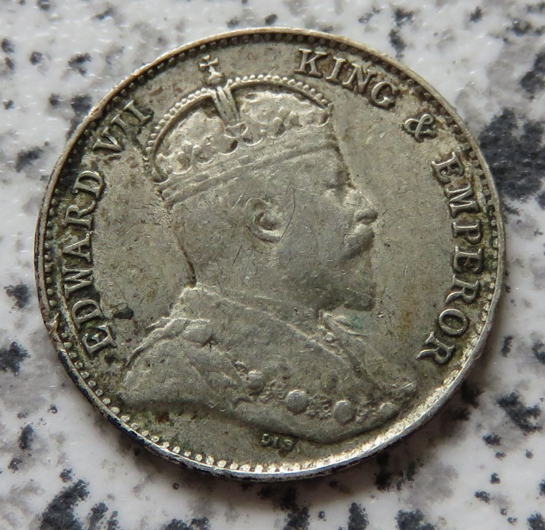  Ceylon 10 Cents 1909   