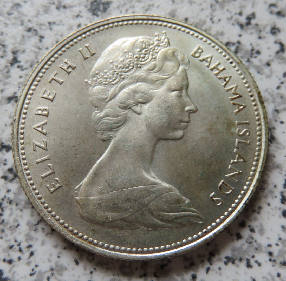  Bahamas 50 Cents 1966   
