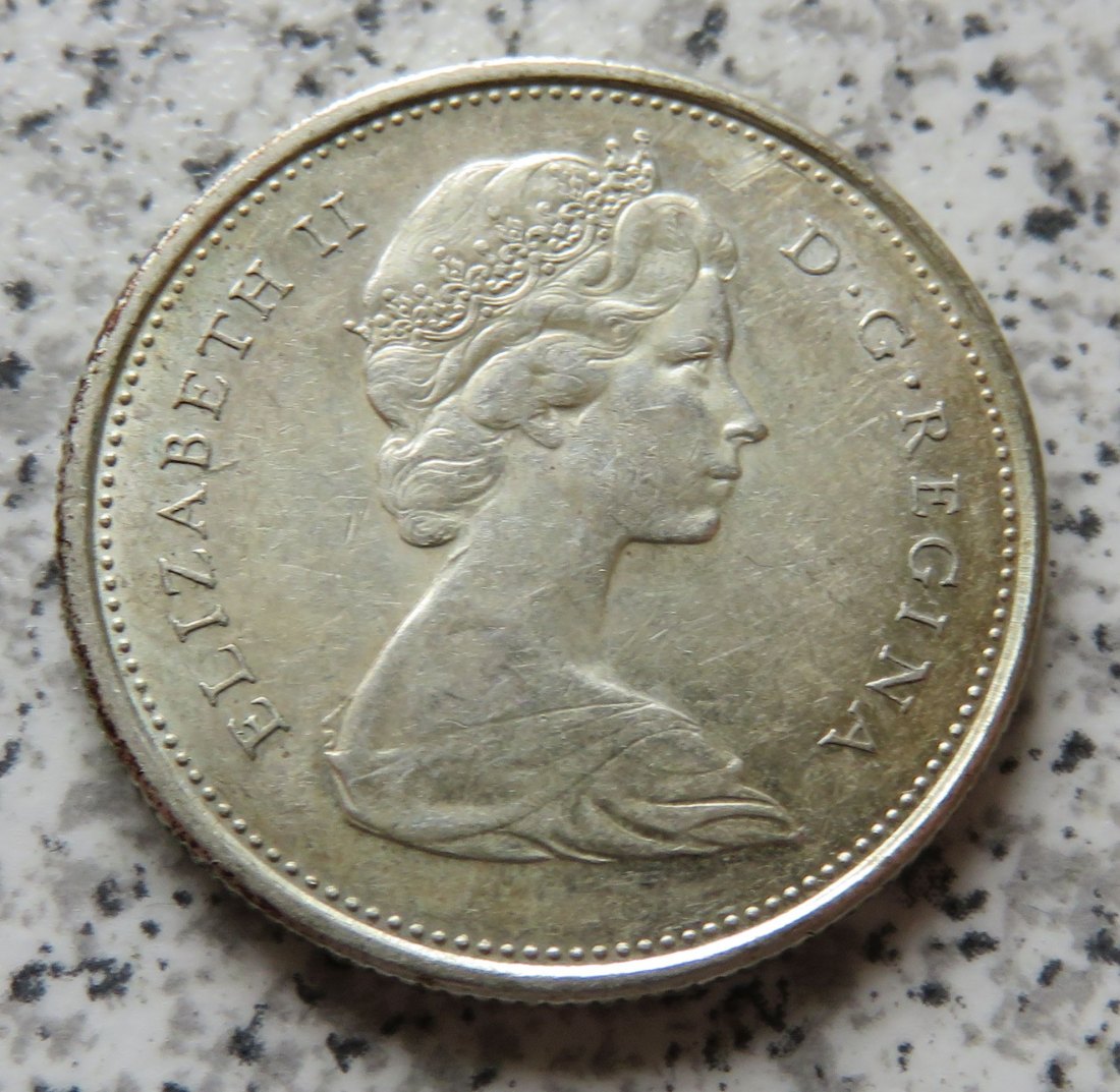  Canada 25 Cents 1967   