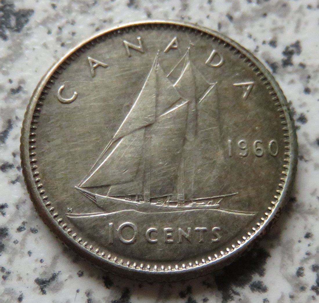  Canada 10 Cents 1960   