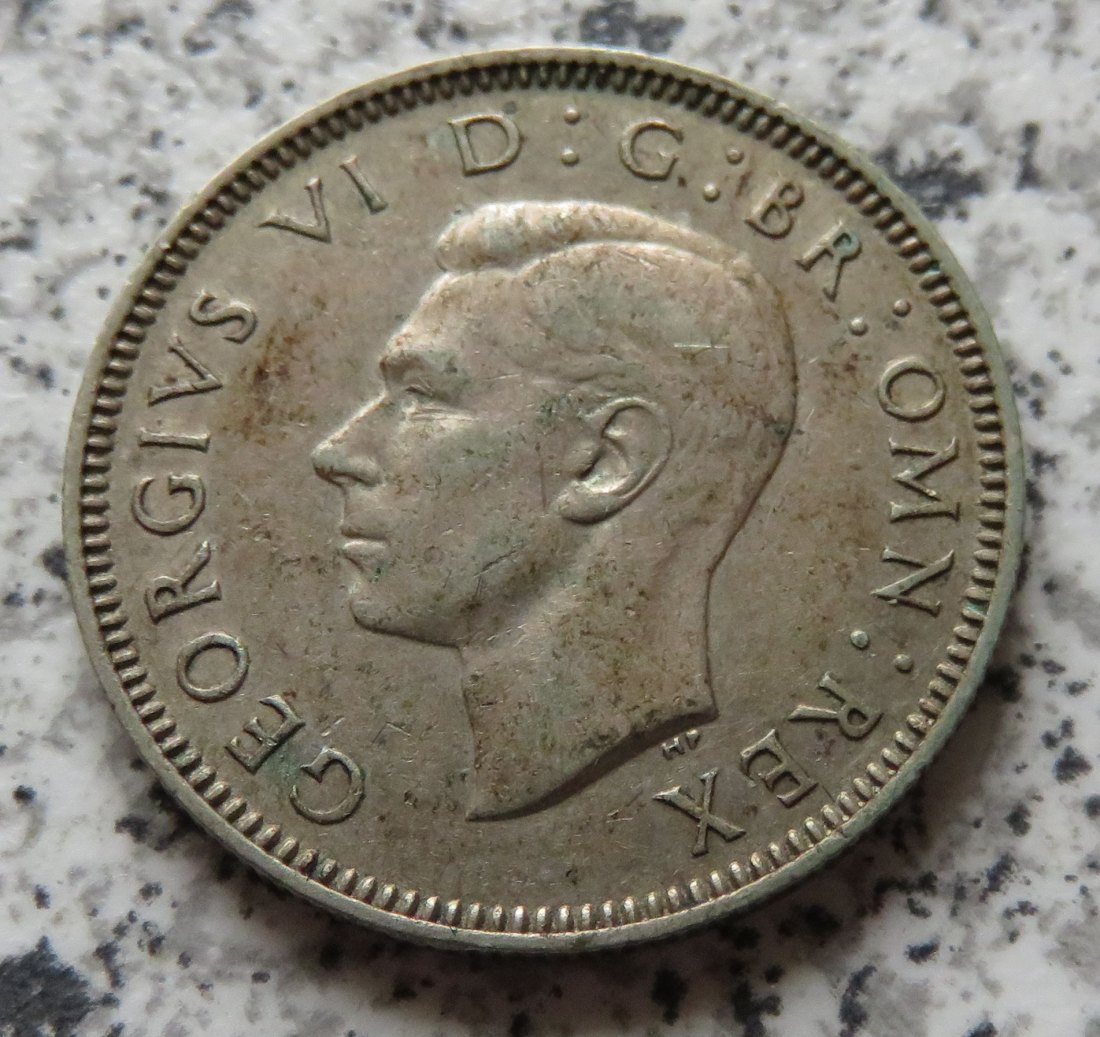  Großbritannien 1 Shilling 1943, schottisch   