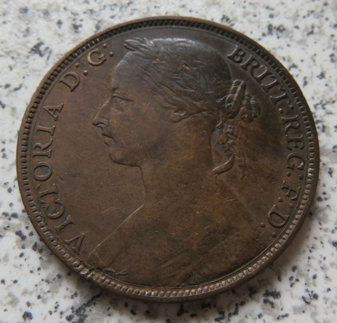  Großbritannien 1 Penny 1884   