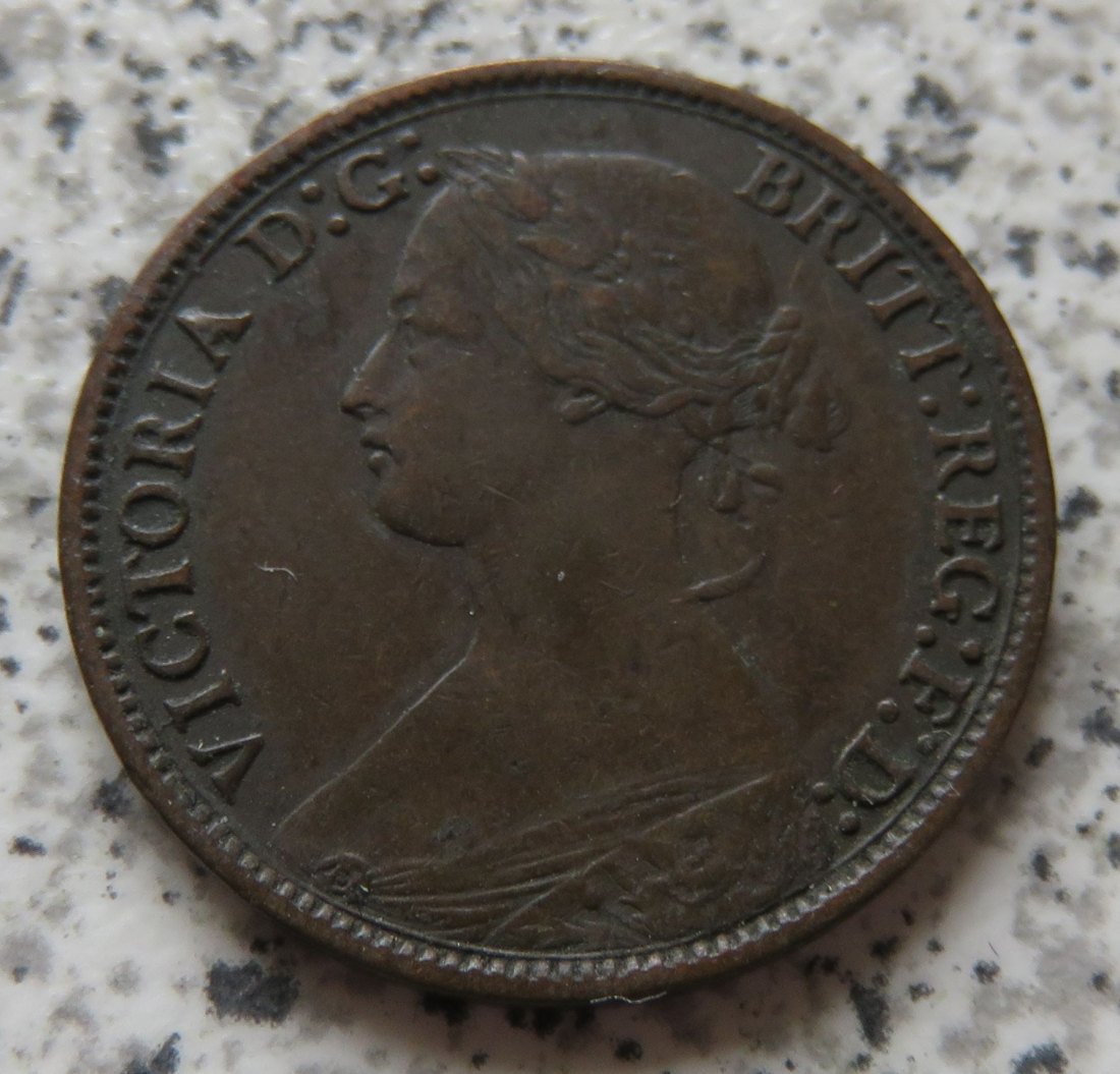  Großbritannien 1 Farthing 1864   