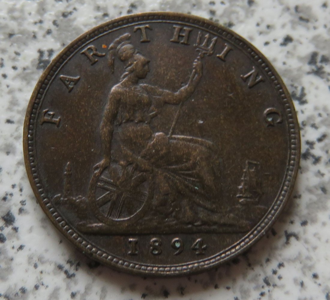  Großbritannien 1 Farthing 1894   