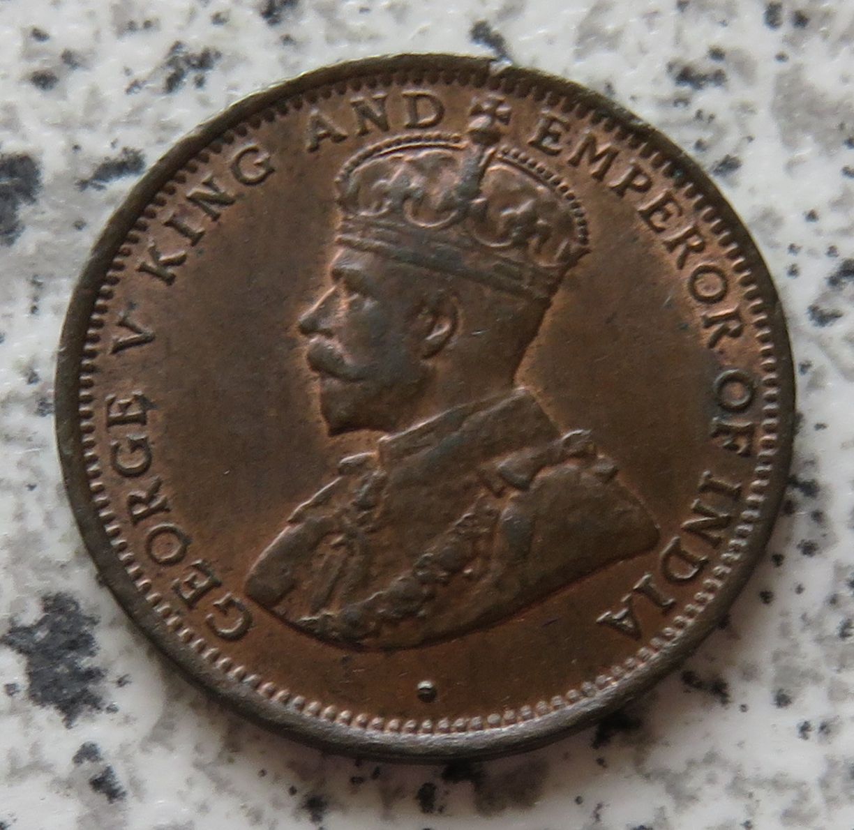  Ceylon 1/2 Cent 1926   