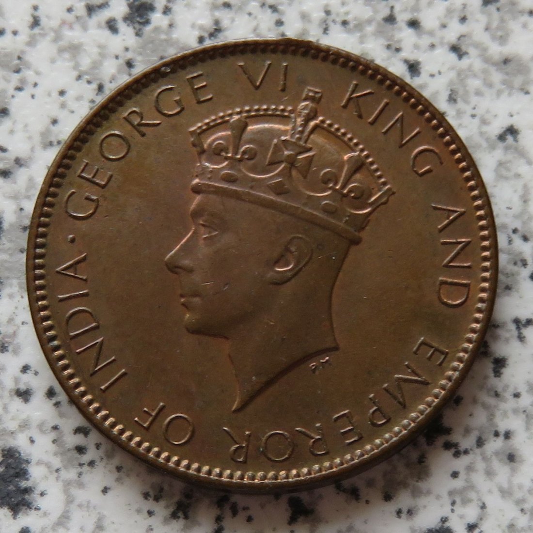  Ceylon 1 Cent 1942   