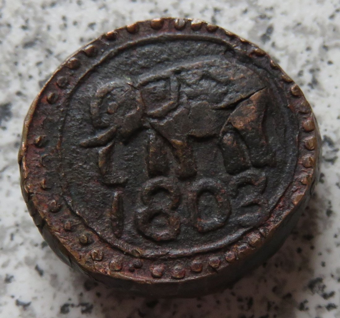  Ceylon 1/96 Rigsdollar 1803! sehr selten   