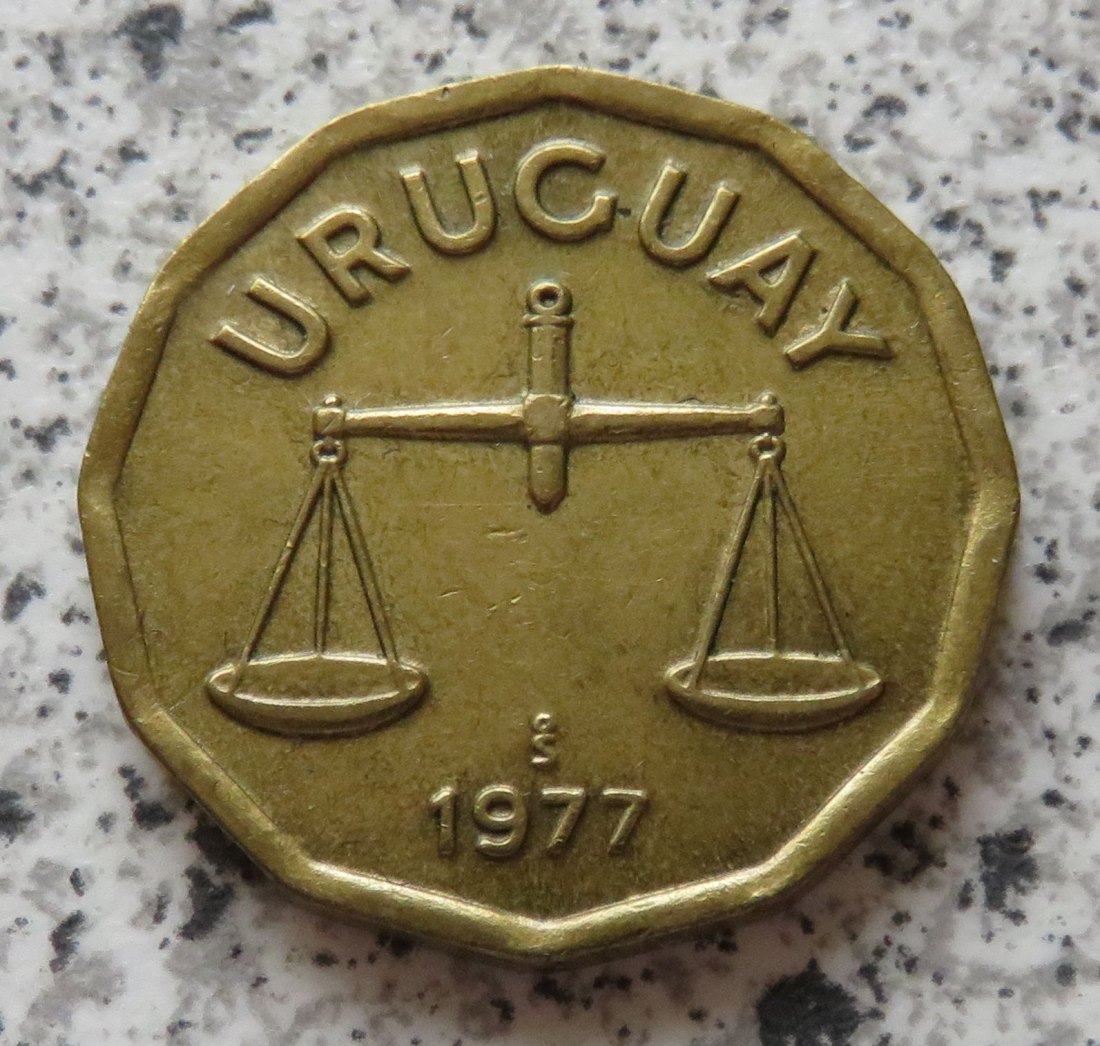 Uruguay 50 Centesimos 1977   