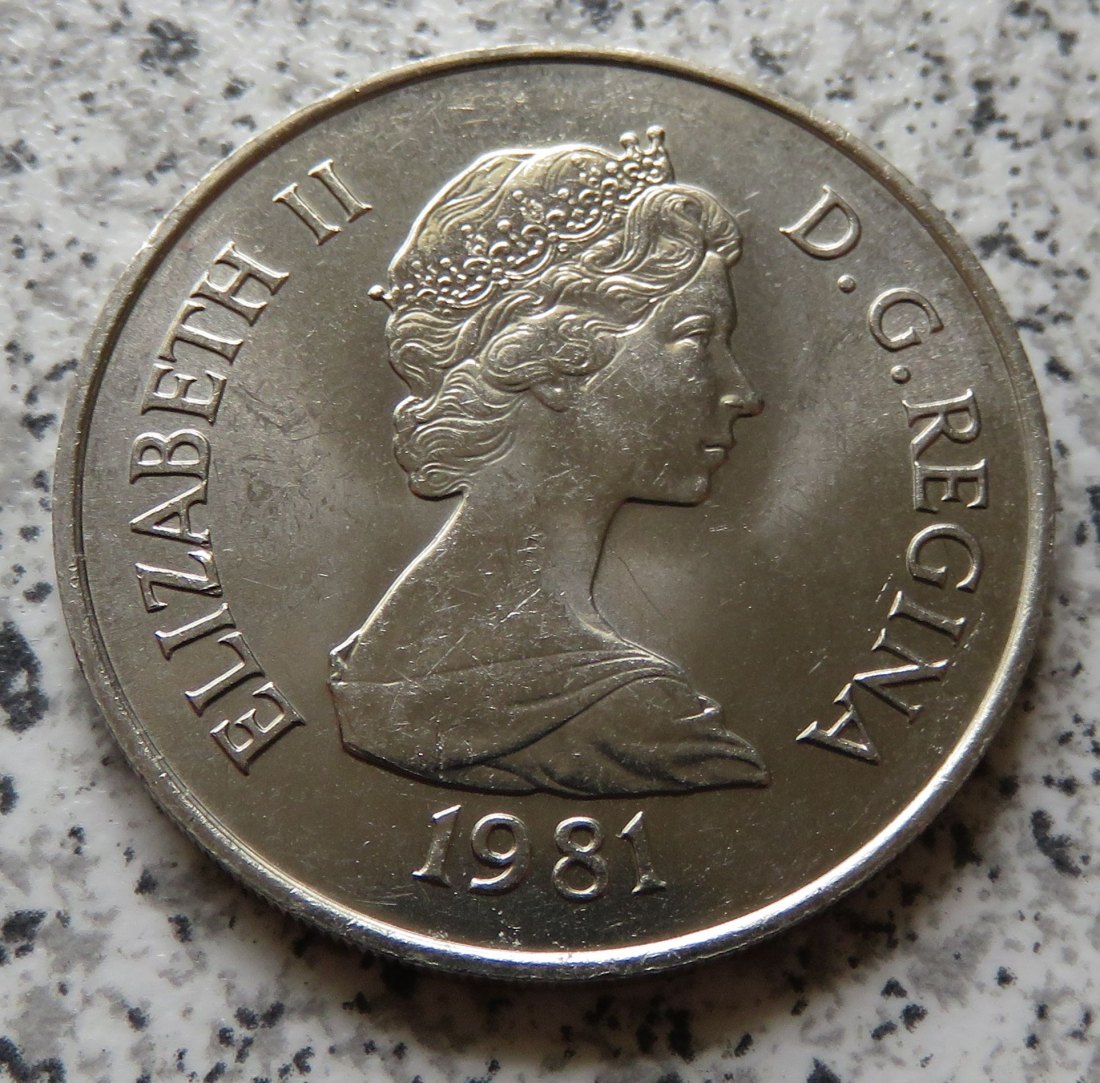  Turks- and Caicos Islands half Crown 1981   