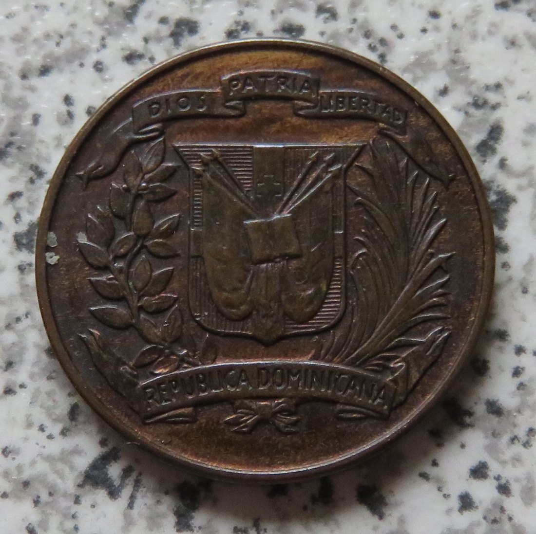  Dominikanische Republik 1 Centavo 1952   