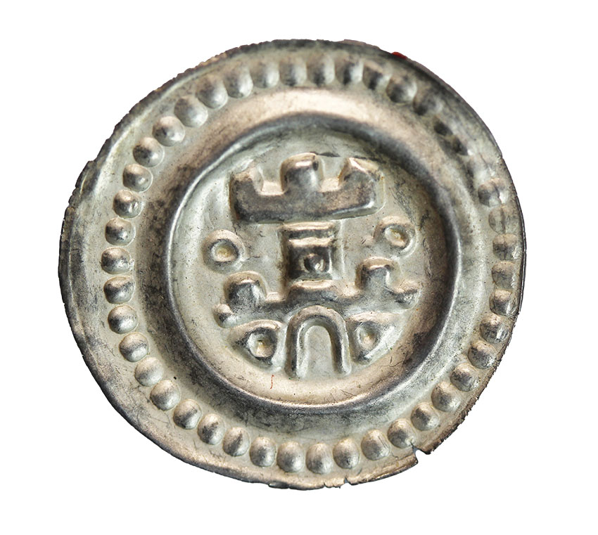 Ravensburg als Reichsstadt - Brakteat um 1280 , 0,39 g.