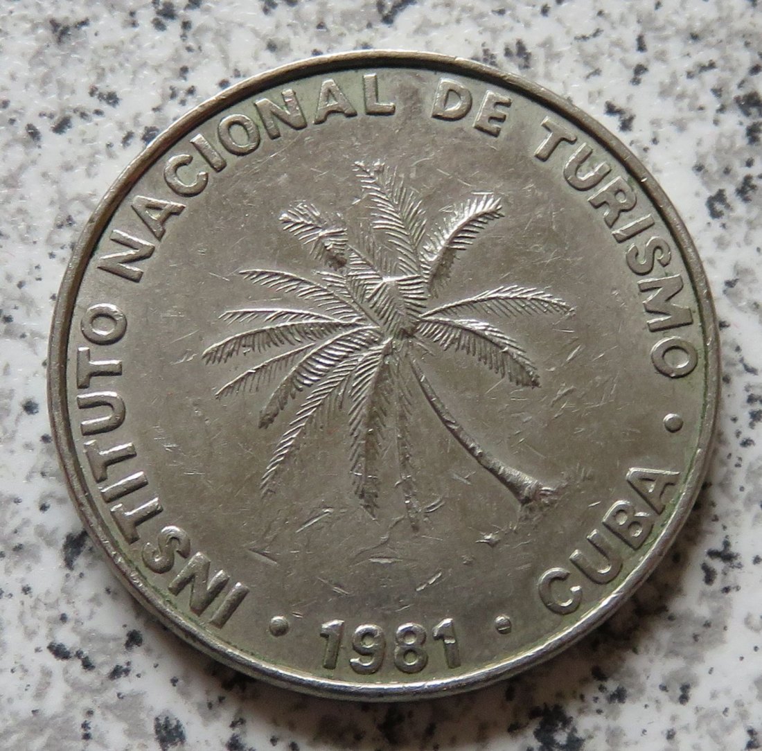  Cuba 50 Centavos 1981 Intur   