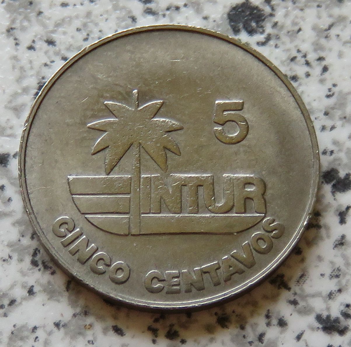  Cuba 5 Centavos 1981 Intur   