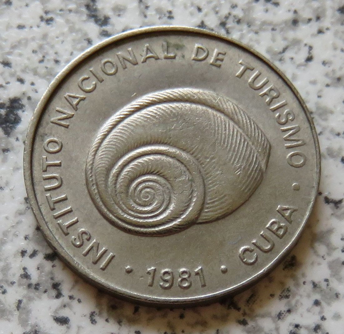  Cuba 5 Centavos 1981 Intur   