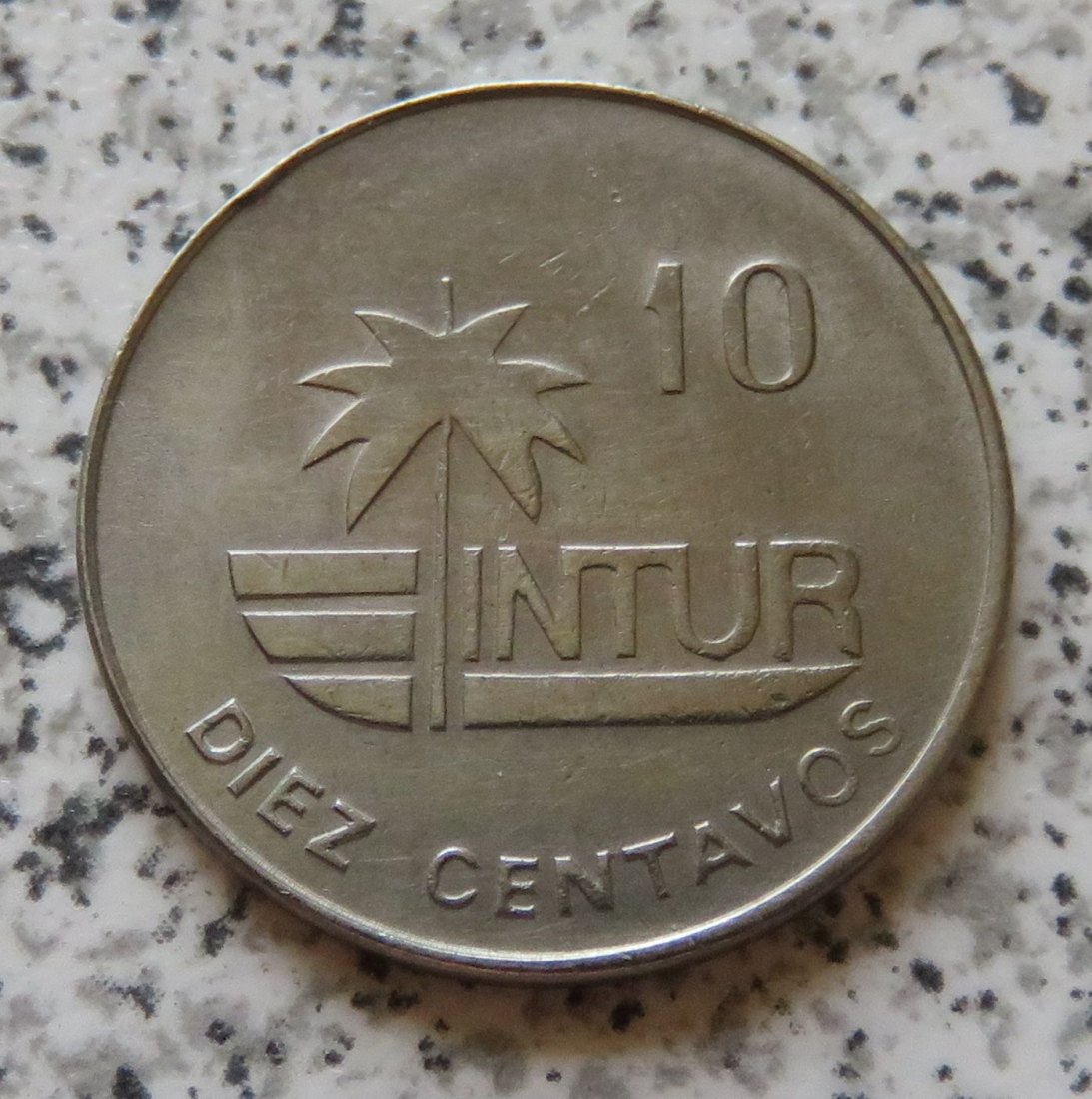  Cuba 10 Centavos 1981 Intur   