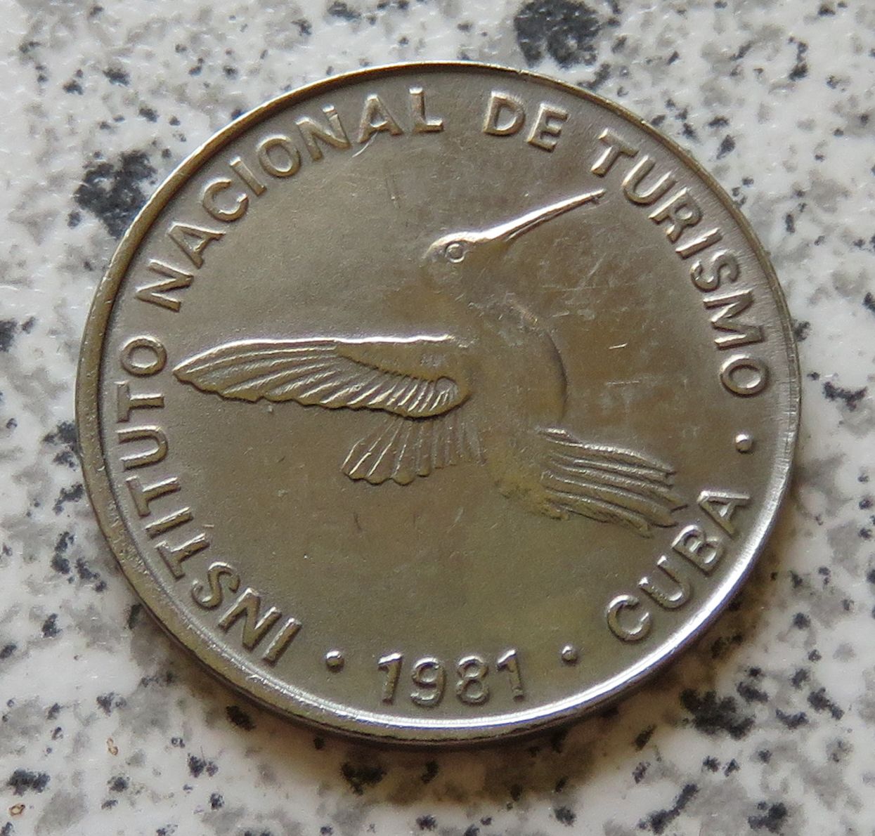  Cuba 10 Centavos 1981 Intur   