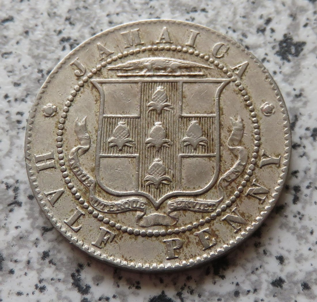  Jamaica half Penny 1916 H / Jamaika 1/2 Penny 1916 H   