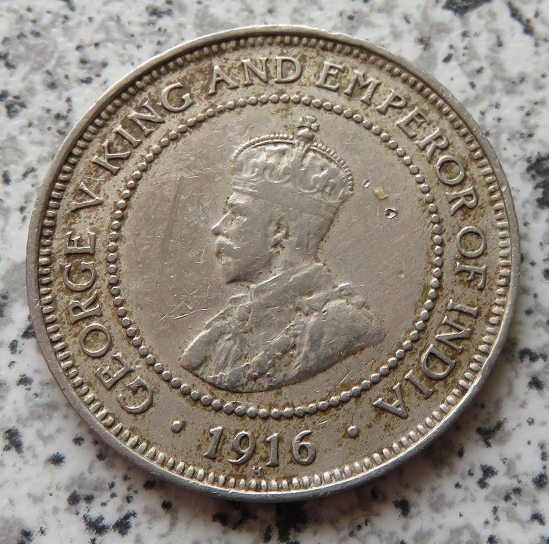  Jamaica half Penny 1916 H / Jamaika 1/2 Penny 1916 H   