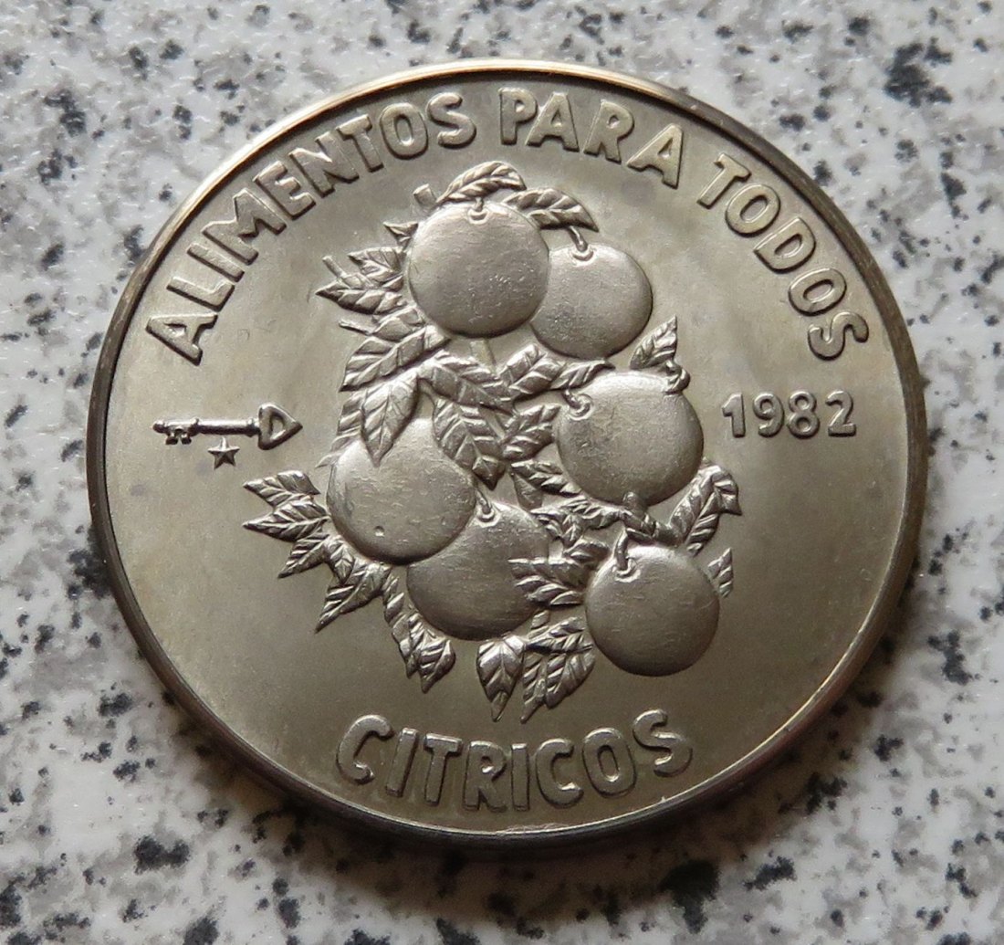  Cuba 1 Peso 1982   