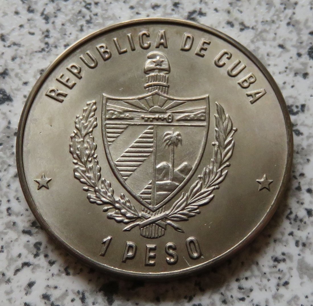  Cuba 1 Peso 1982   