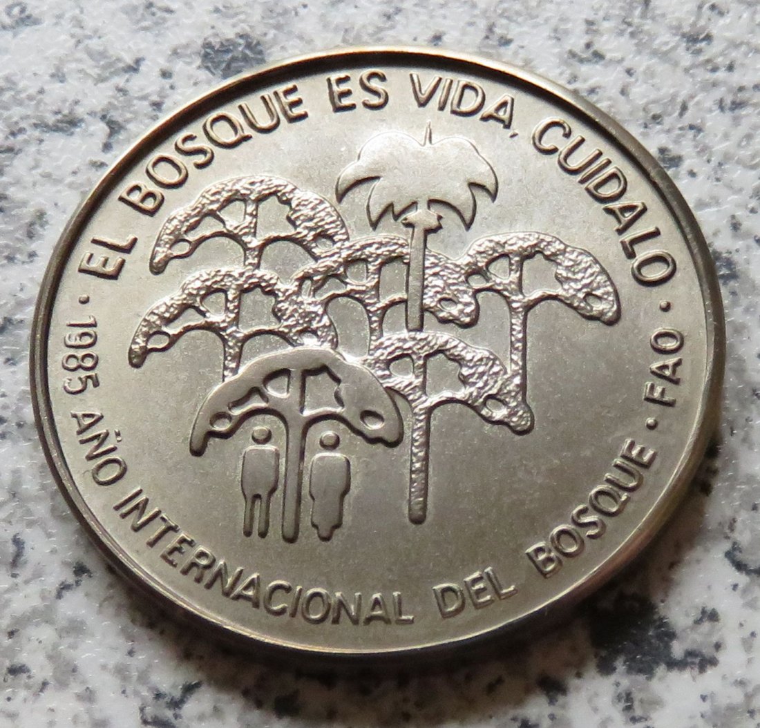  Cuba 1 Peso 1985   