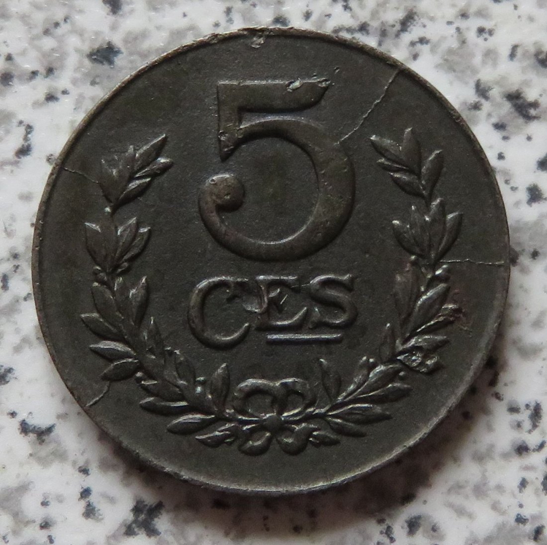 Luxemburg 5 Centimes 1918   