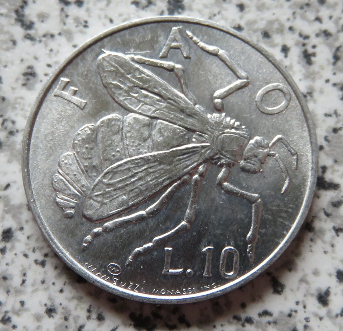  San Marino 10 Lire 1974   