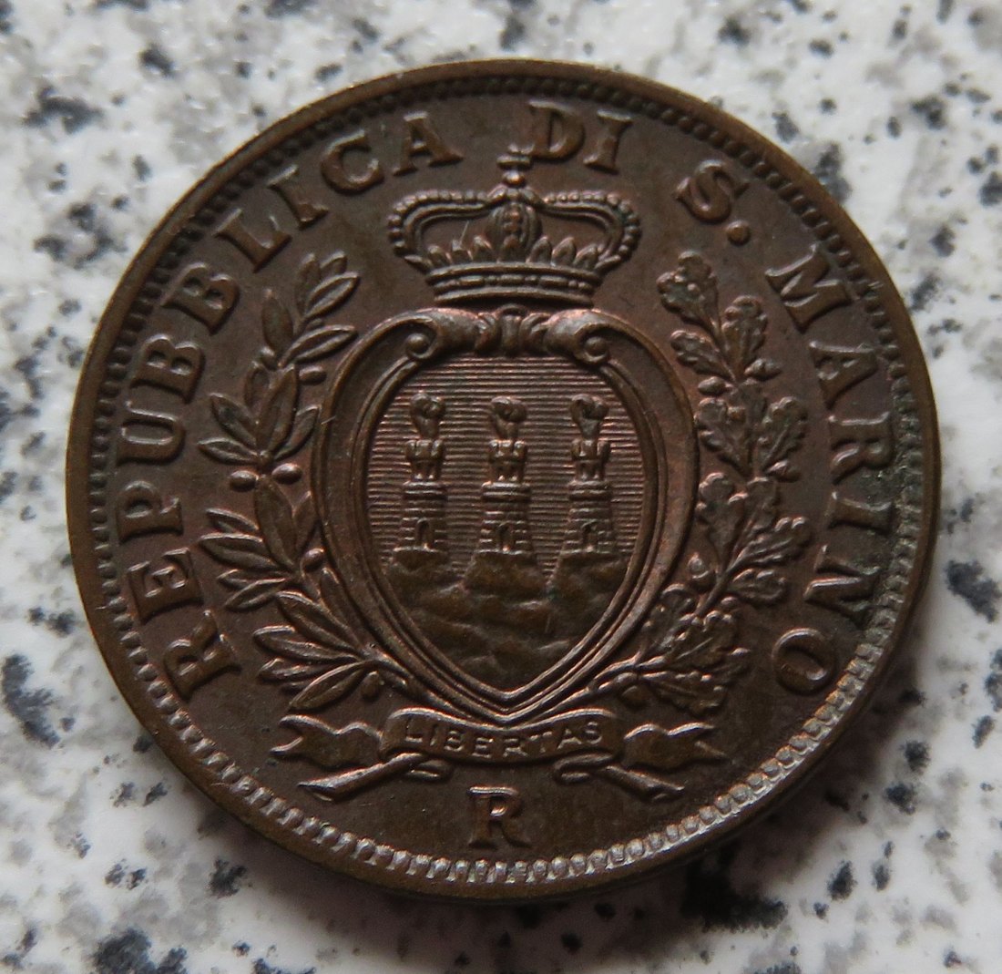  San Marino 5 Centesimi 1936   