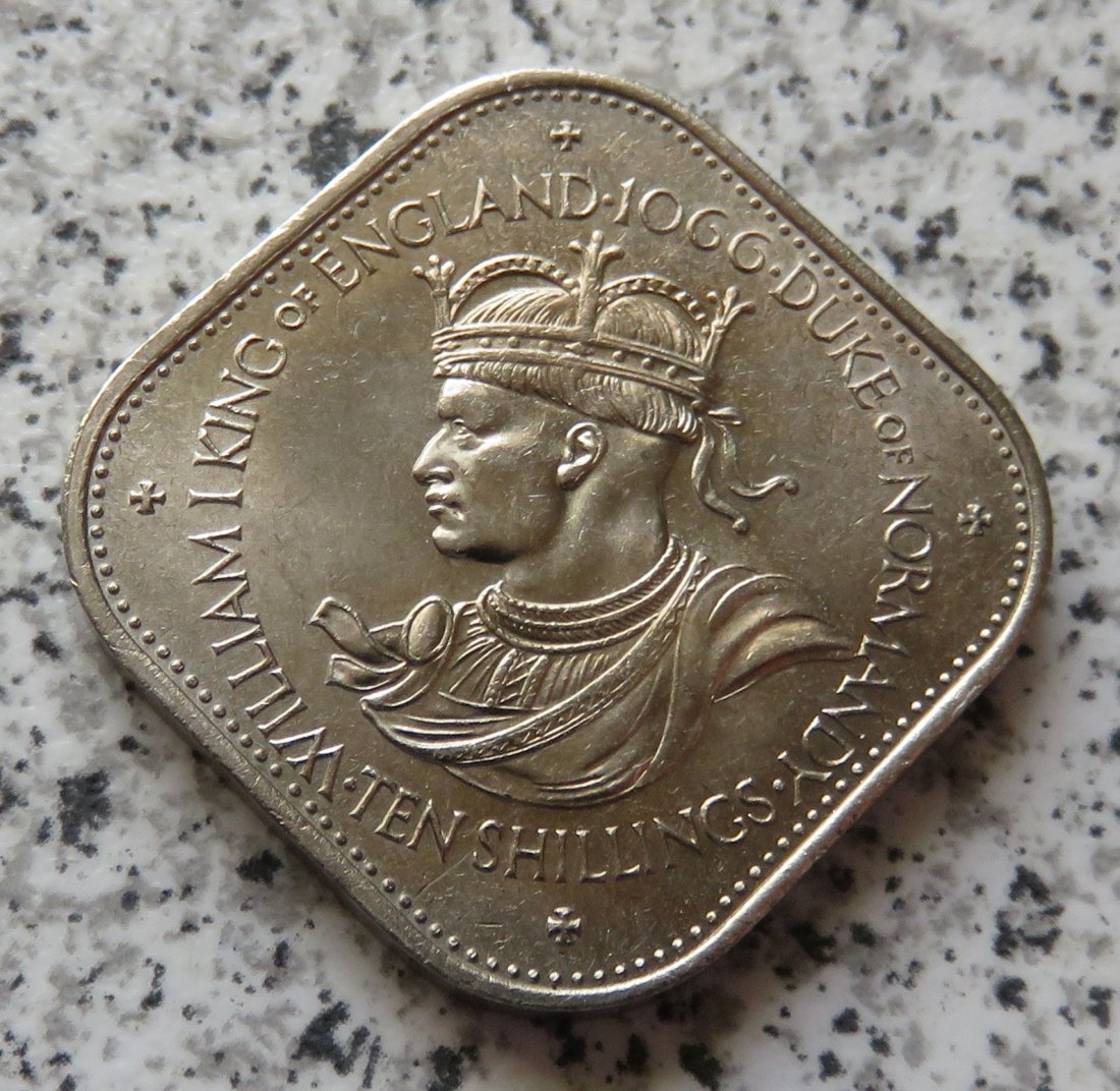  Guernsey 10 Shilling 1966   