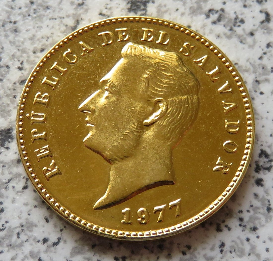  El Salvador 10 Centavos 1977   