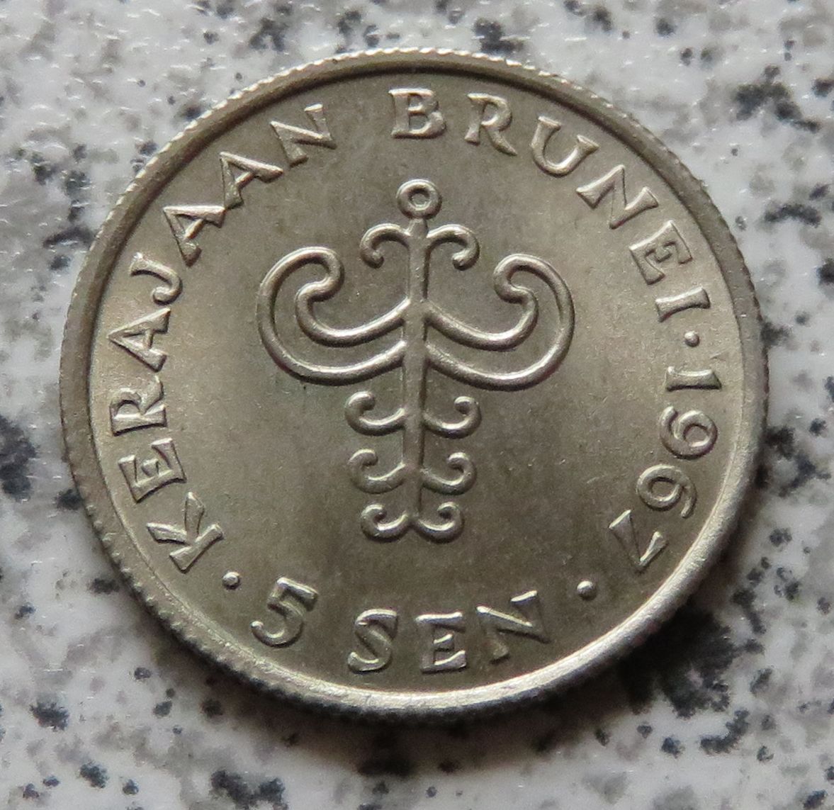  Brunei 5 Sen 1967   