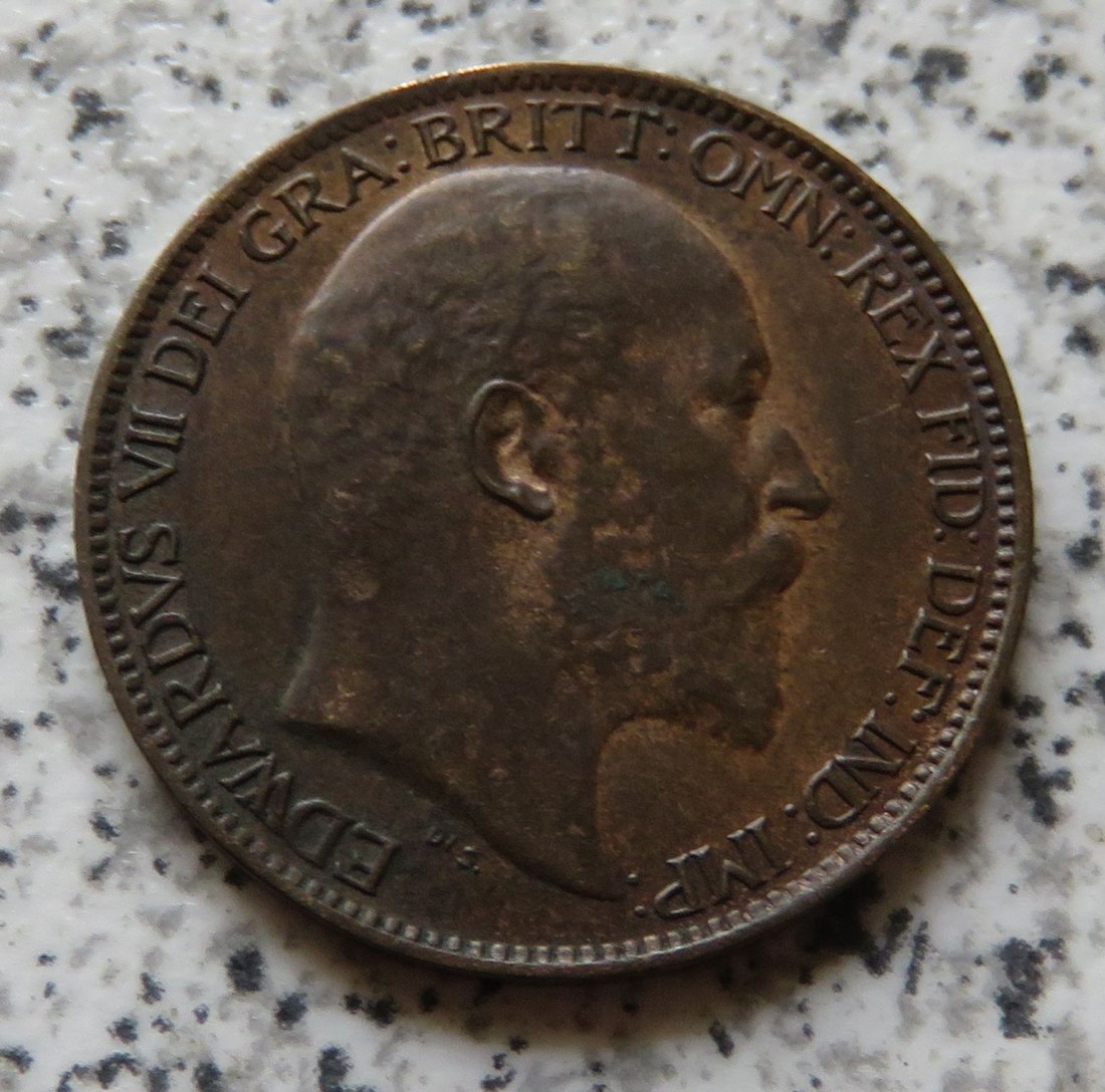  Großbritannien 1 Farthing 1905   