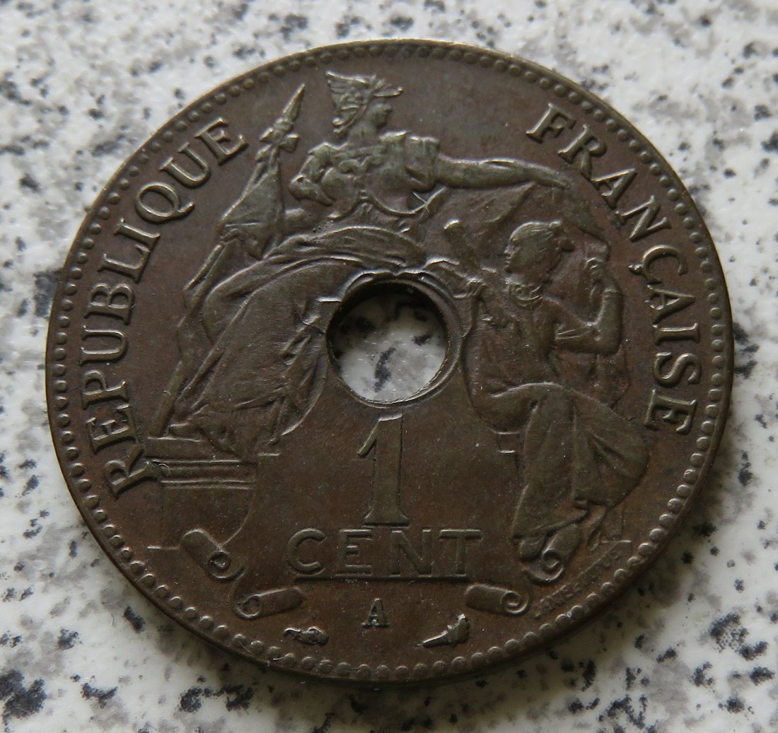  Französisch Indo-China 1 Cent 1897 A   