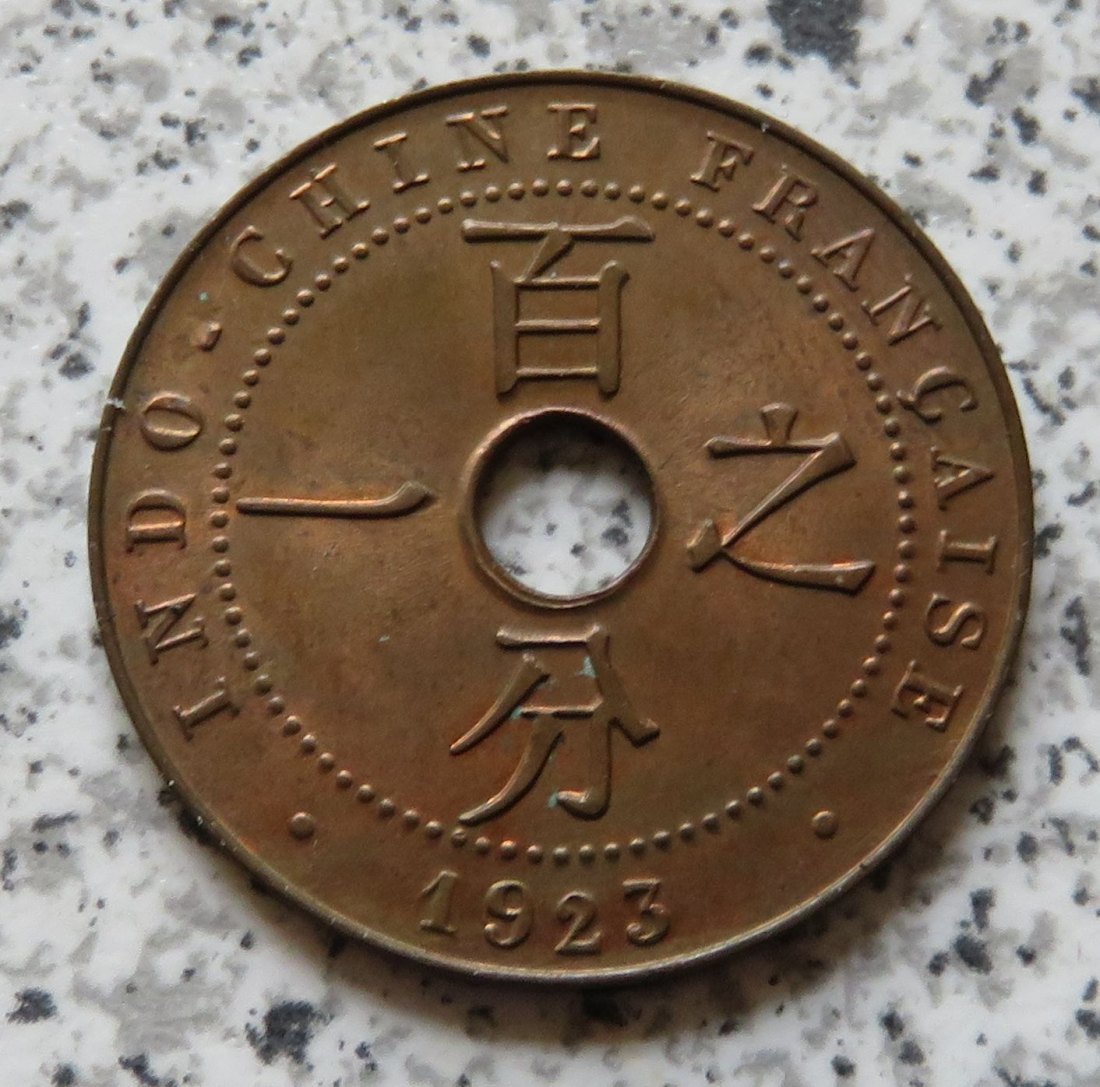  Französisch Indo-China 1 Cent 1923 A   