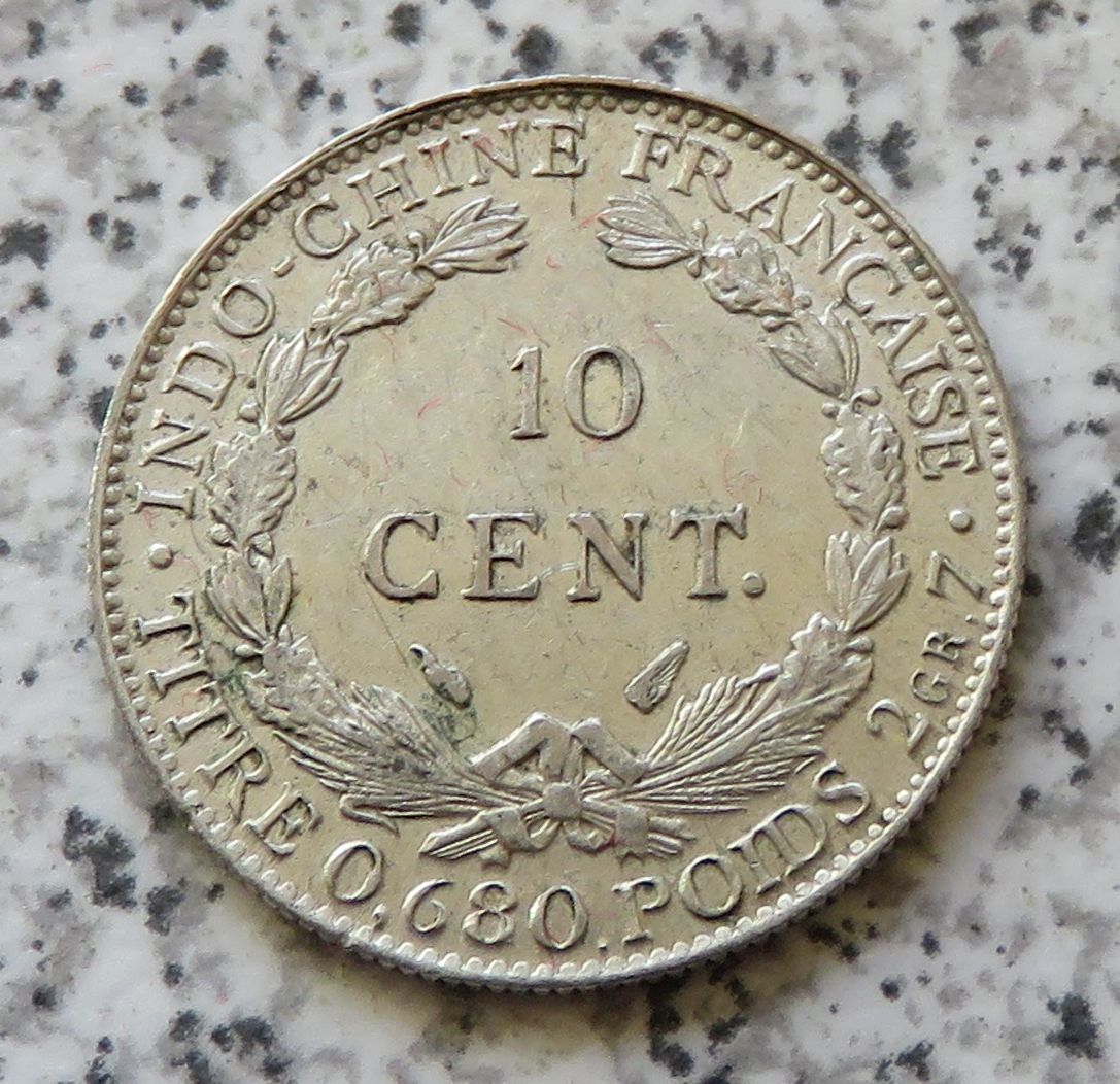  Französisch Indo-China 10 Cents 1937 A   