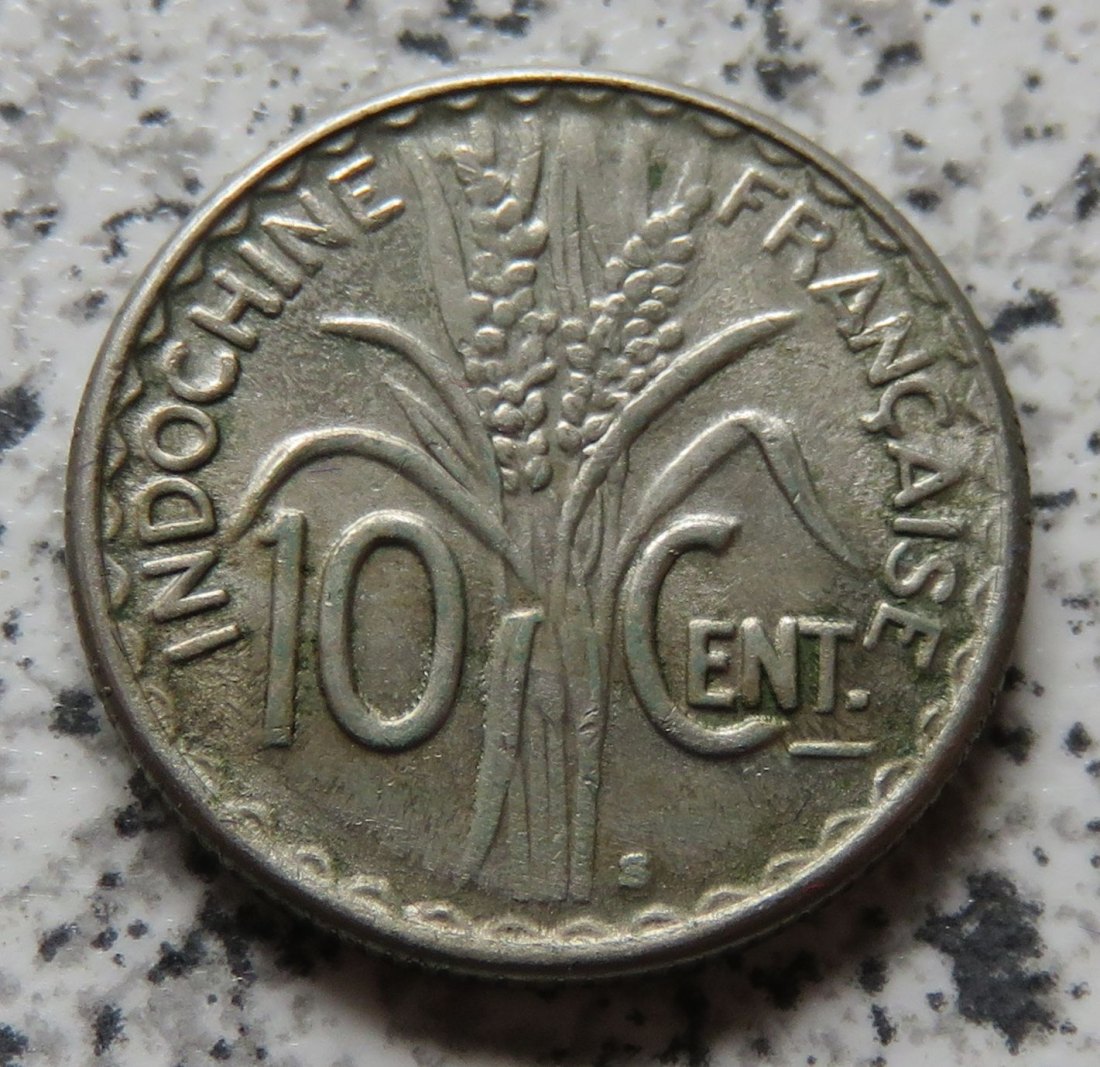  Französisch Indo-China 10 Cents 1941 S   