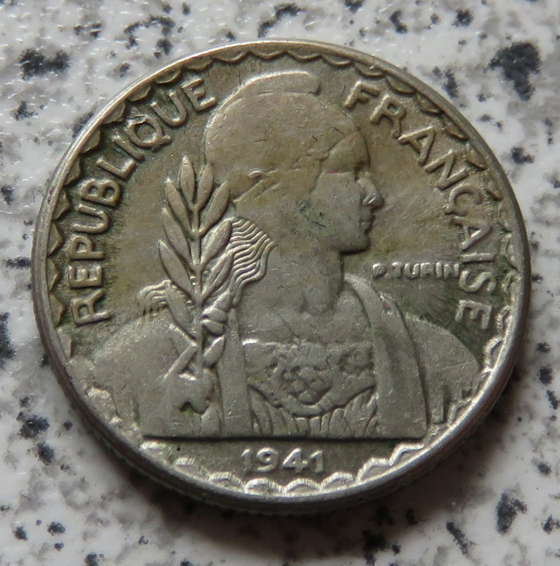  Französisch Indo-China 10 Cents 1941 S   