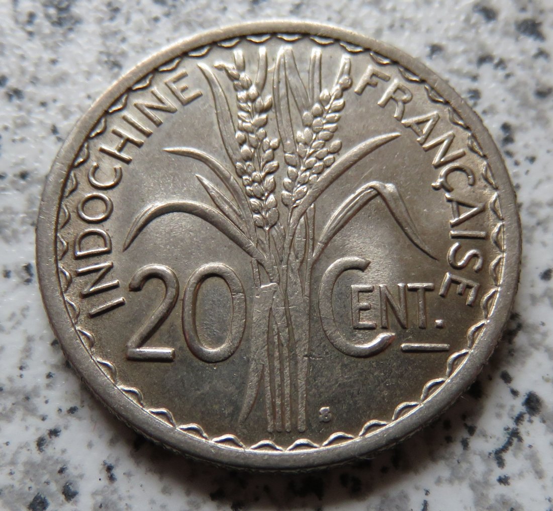  Französisch Indo-China 20 Cents 1941 S   