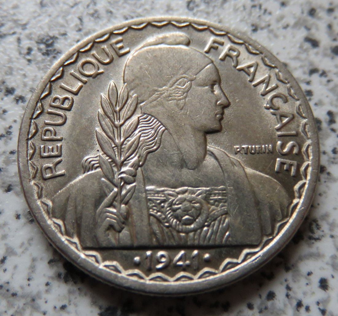  Französisch Indo-China 20 Cents 1941 S   