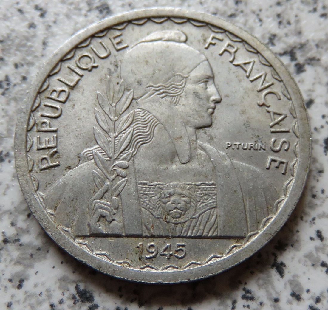  Französisch Indo-China 20 Cents 1945 C   