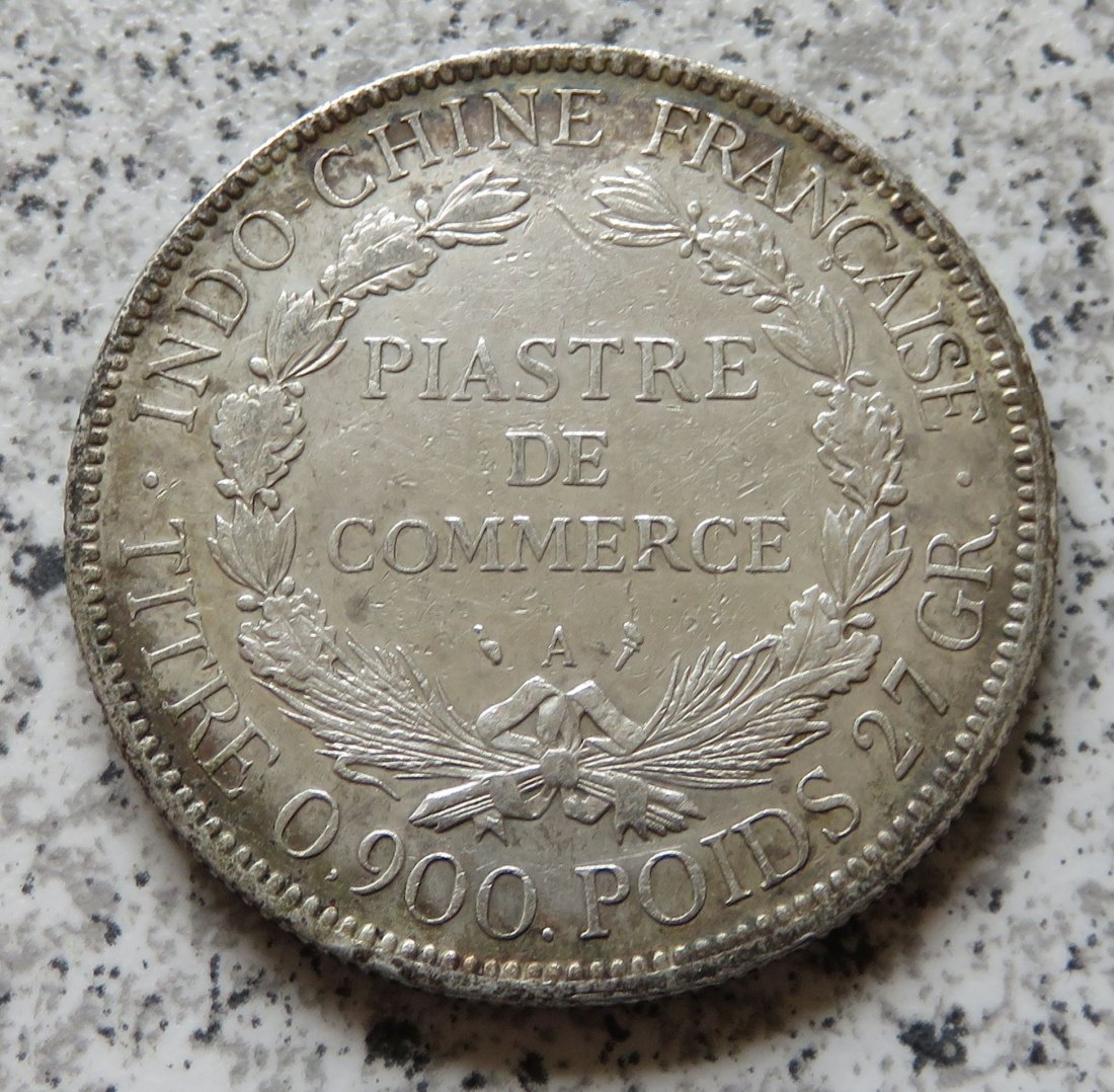  Französisch Indo-China 1 Piaster 1902   