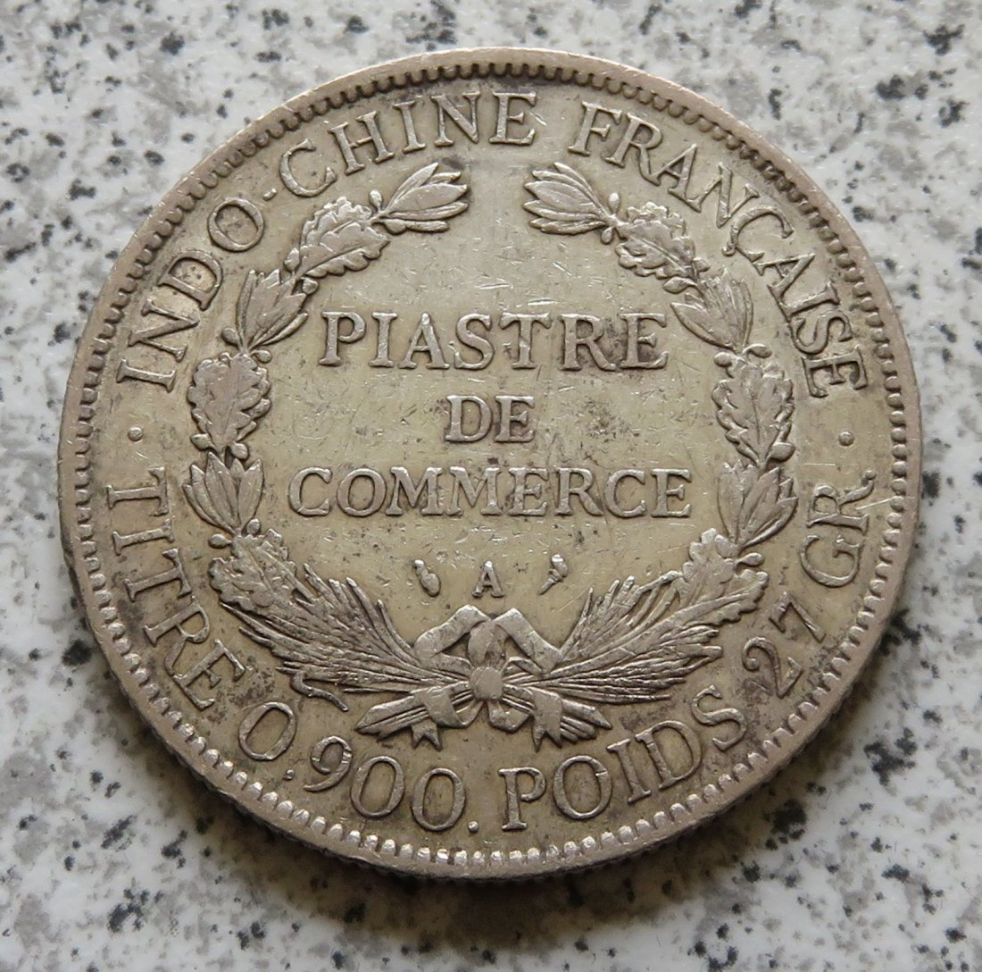  Französisch Indo-China 1 Piaster 1905   