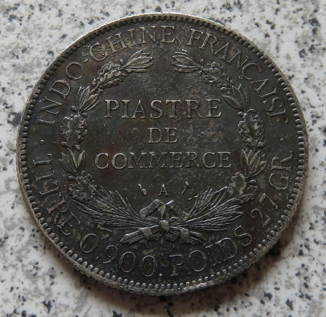  Französisch Indo-China 1 Piaster 1906   